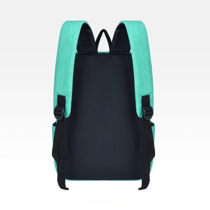 Mochila Casual Unissex para Viagem e Escola, para Laptop, Mochila Estudantil Multicores
