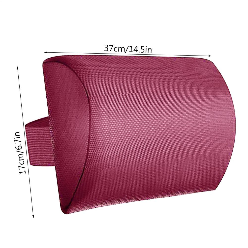 Multifunction Folding Recliner Teslin Lounge Chair Outdoor Chaise Lounge Chairs Sponge Pillow Headrest Comfortable