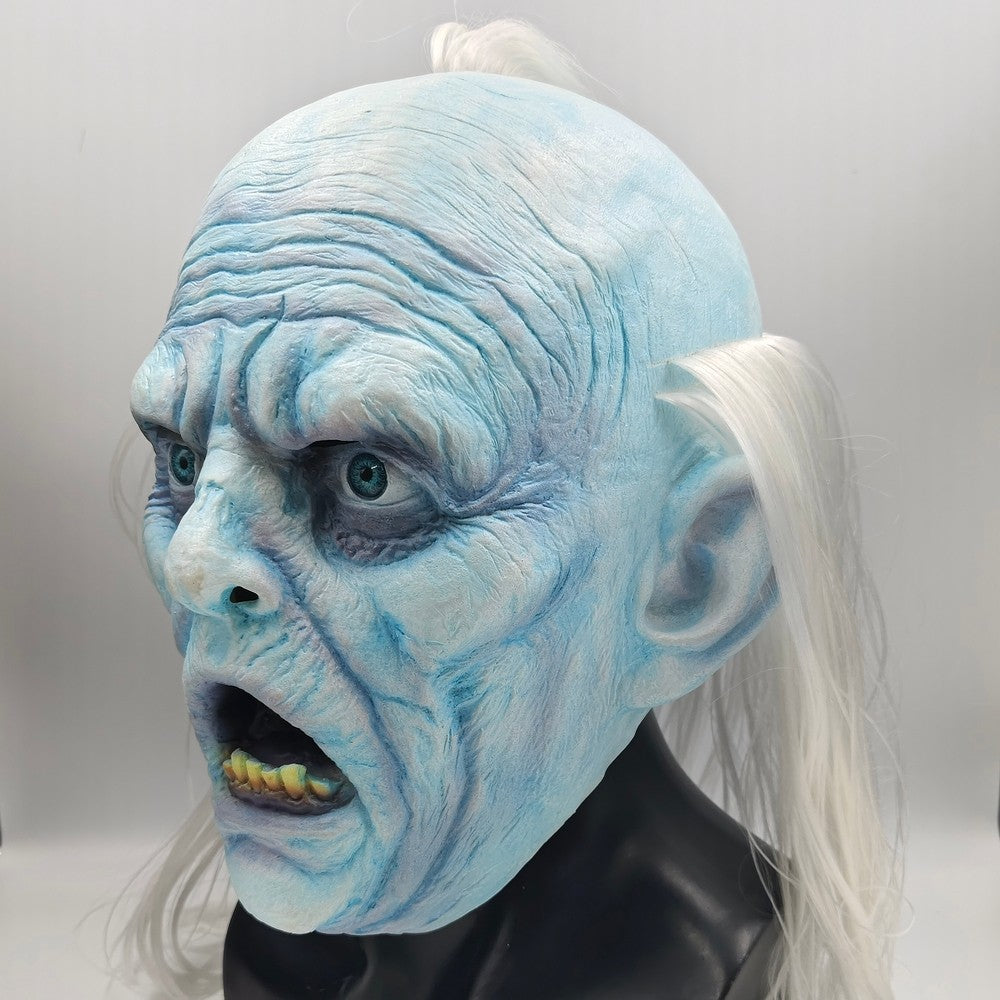 Scary Horror Monster Ghost Face Mask For Halloween Costume Party Cosplay Head Cover Haunted House Mischief Prop