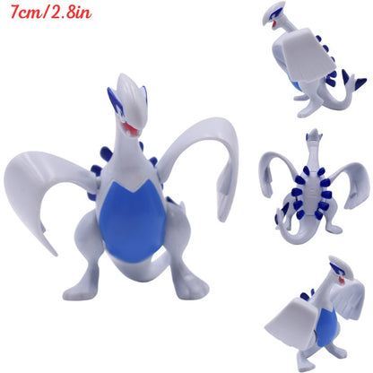 Pokemon Figure Toys Mega Charizard X Y Lugia Dialga Palkia Zekrom PVC Figurine Aggron Treecko Chespin Greninja Model Dolls Gifts