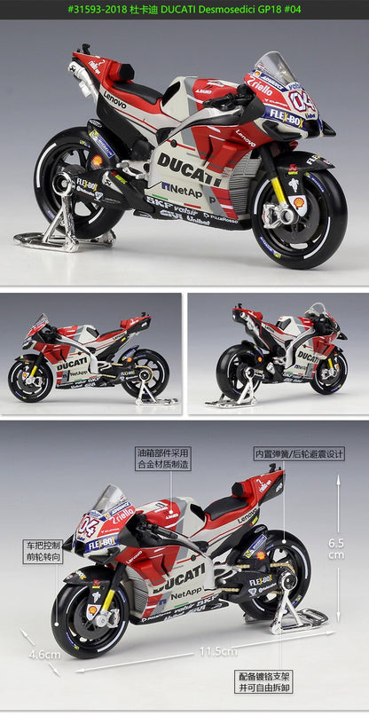 Maisto 1:18 Honda Repsol Honda Team Rc213v 2018 Simulação Liga Gp Modelo de Moto Peça de Exibição Colecionável