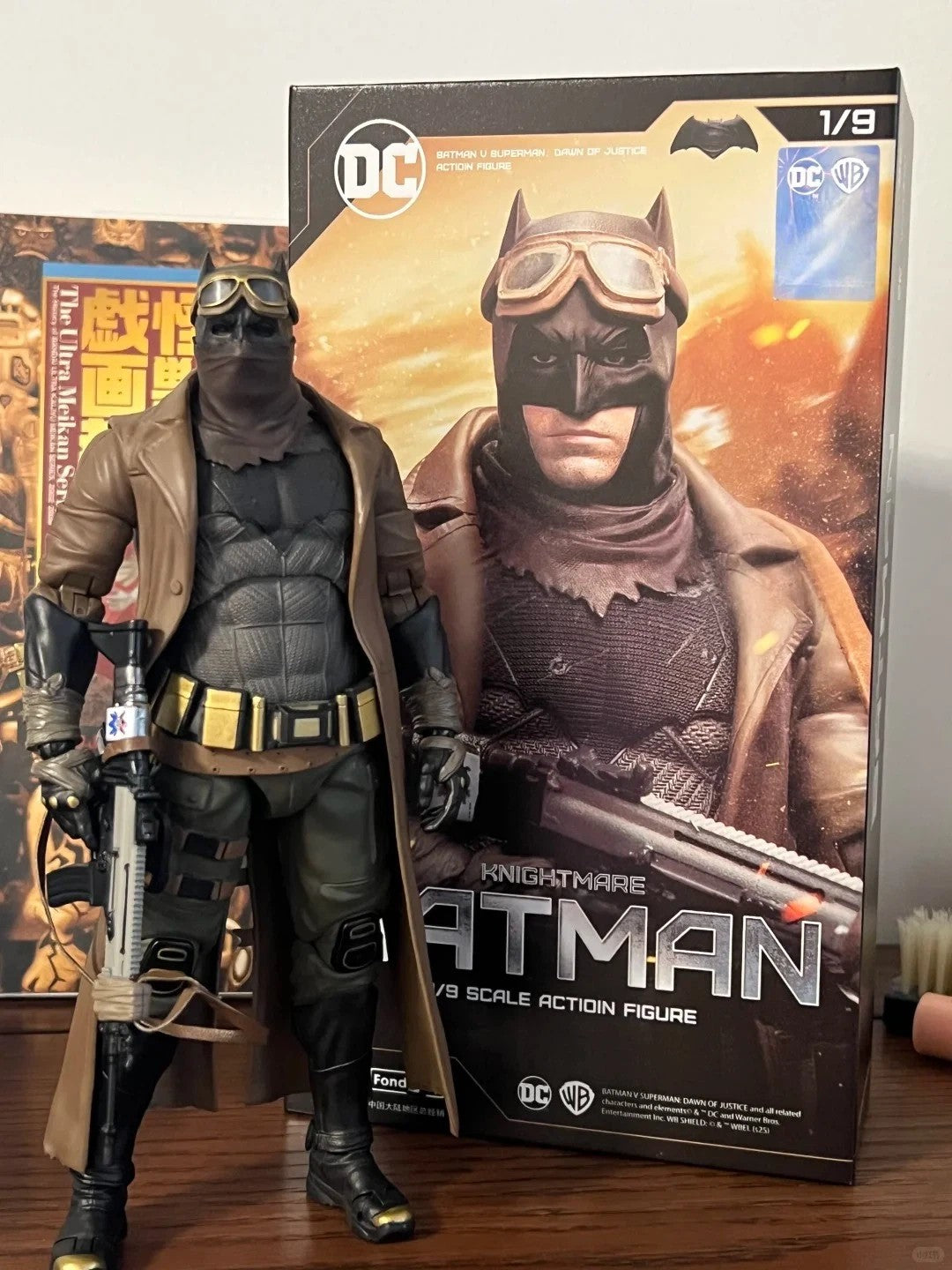 Fondjoy Dc Action Nightmare Desert Batman Action Figure Poseable Collectible Desk Decoration Birthday Gift Unisex In Stock