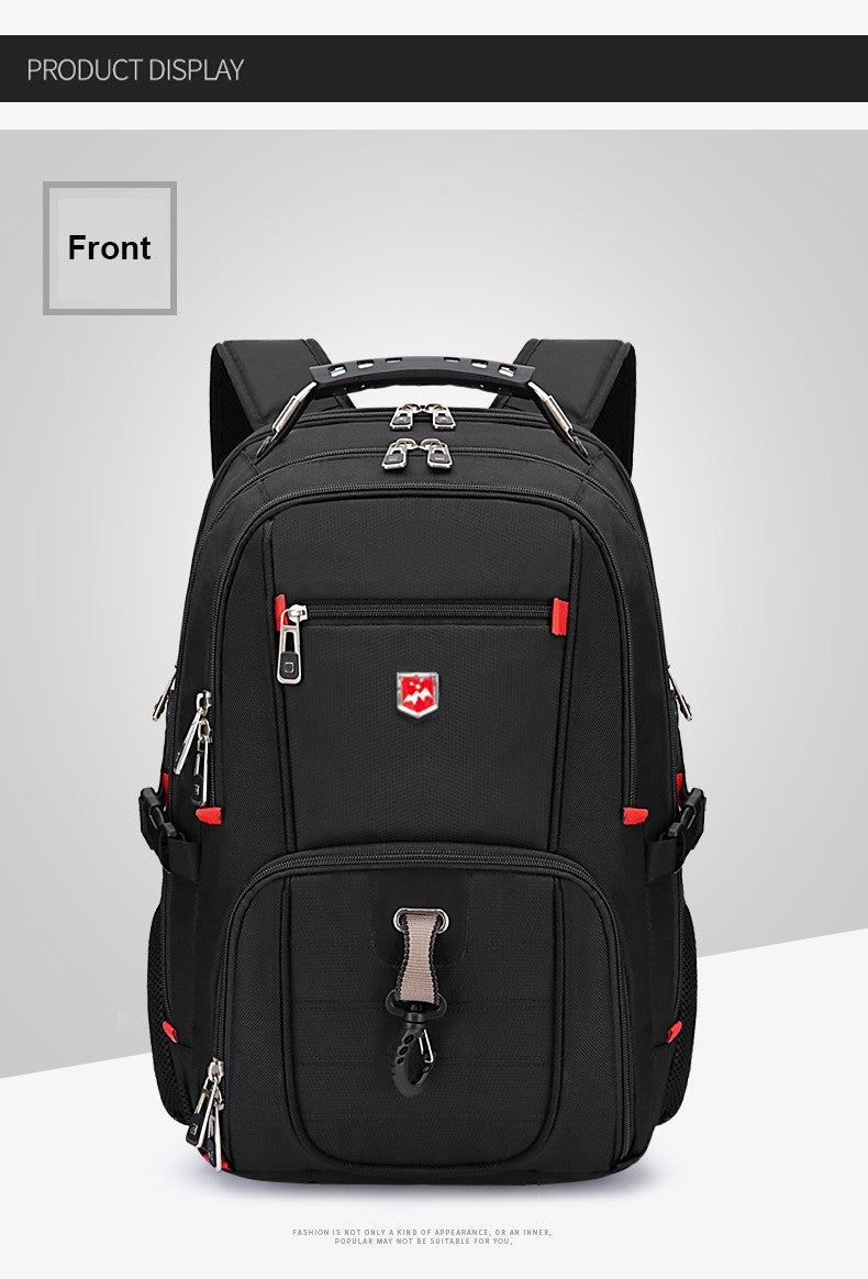 Waterproof Men's Backpack 17/20 Inch Laptop Backpacks School Travel Bag Swiss-style Large Capacity Business bagpack Male Mochila