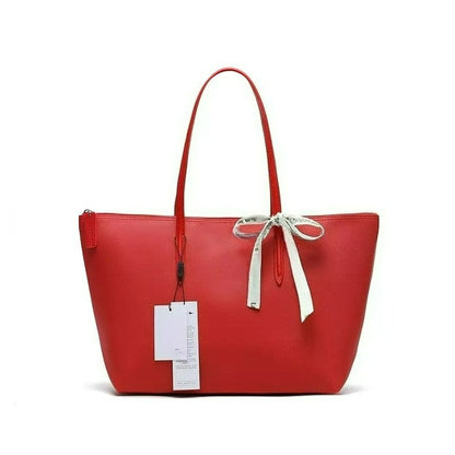 Bolsa tote de crocodilo francesa, bolsa de crocodilo de comércio exterior, sacola de compras, bolsa de ombro para estudante, bolsa para ir à aula