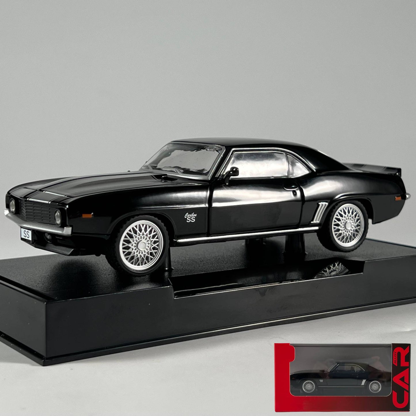 1:32 Chevrolet Camaro SS 350 1969 Super Carro Esportivo Clássico Liga Diecast Modelo de Carro Veículos em Miniatura Enfeites de Alta Simulação