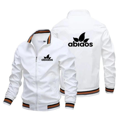 Spring And Autumn Fashion Stand-Up Casual Zipper Jacket High Quality Aviator Jacket Windproof Rainproof Outdoor Sports Jacket