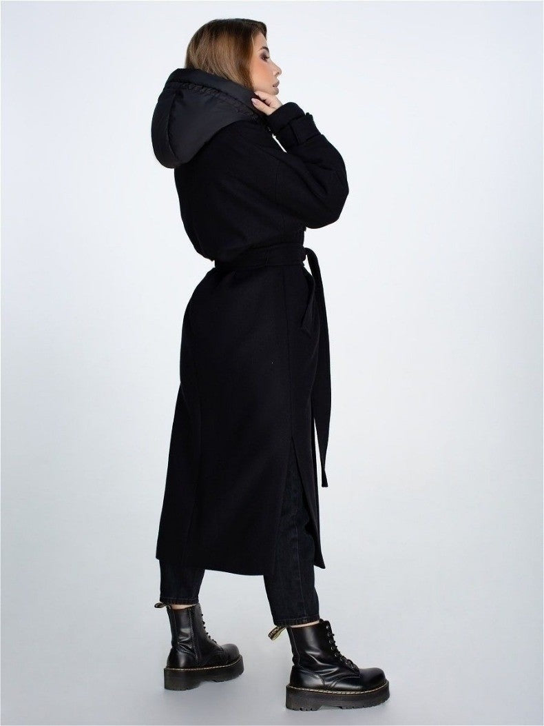 Winter Ultralight Down Hooded Hats for Women Men Warm Ring Scarf Balaclava Hat Neck Zippper Drawstring Coat Scarf Short Tank Top