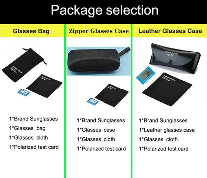 AORON Alloy Men Polarized Sunglasses Women Male Luxury UV400 Goggles Brand Design Metal Frame Glasses Driving