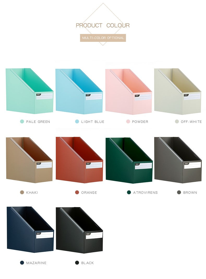 A4 Size Student Foldable Desktop Book Sorting Storage Box Office Stationery for Various Functions