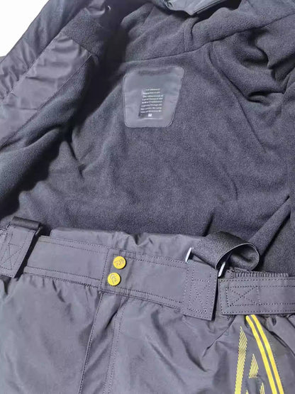 Jaqueta e calça de pesca DW à prova d'água, trajes de lã quente GOTX com logotipo, DR-1008T, conjunto de roupas de inverno, novo, 2 peças