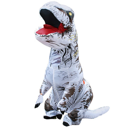 T-Rex Dinosaur Inflatable Costume Purim Halloween Party Cosplay Fancy Suits Mascot Cartoon Anime Dress for Adult