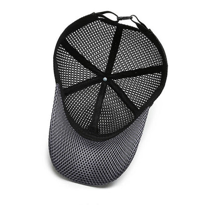 Men Women Outdoor Summer Full Mesh Net Cool Breathable Quick Drying  Sunhat Baseball Cap Anti-UV Tennis Golf Sport Trucker Hats