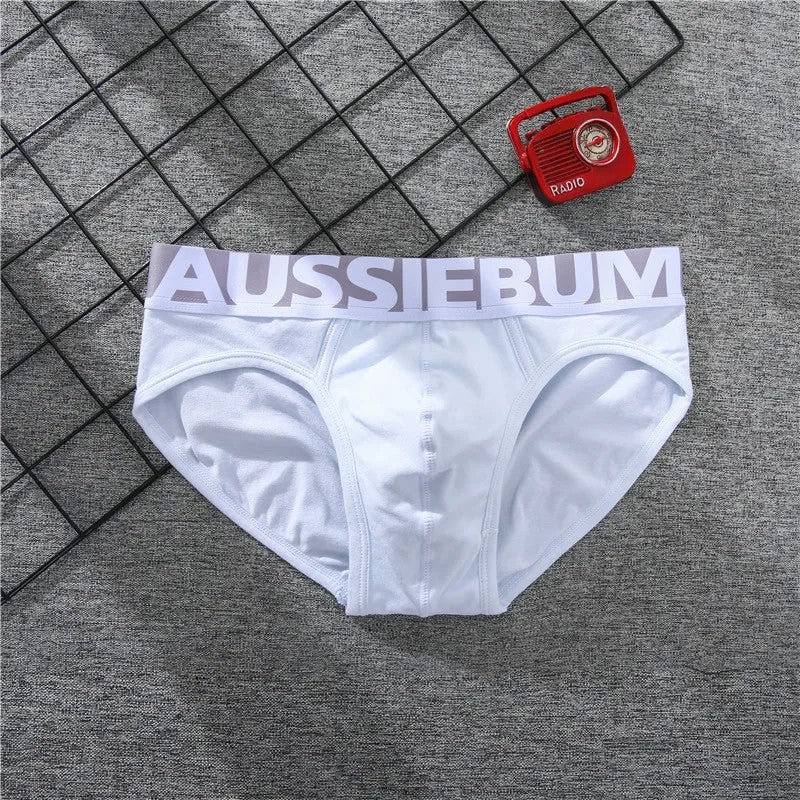 Men's cotton underwear low waist letter tide comfortable sweat-absorbent boxer shorts