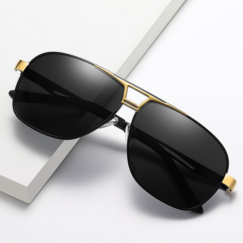 HUA HUA Fotocromático Masculino Óculos de Sol Masculino Novo Óculos de Sol Masculino Vintage Condução Sombreamento Óculos de Sol UV400 Gafas De Sol