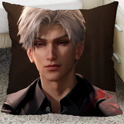 Game Love and Deepspace Sylus Pillow and Pillowcase Double Sided Pattern Throw Pillows 40x40cm