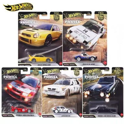 2026 Novo Original Mattel Hot Wheels 1/64 2026 Série Car Culture Thrill Climbers Lancer Evo 4 Porsche 914 Safari Carro Colecionável Diecast Presente de Aniversário Feriado
