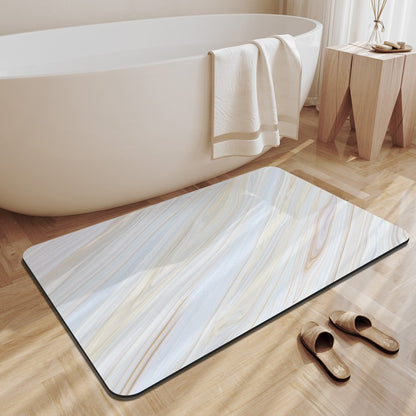 Diatomaceous Earth Bath Mat Bathroom Absorbent Foot Mats Non-Slip Shower Pad Toilet Carpet Quick Dry Entrance Doormat Washable