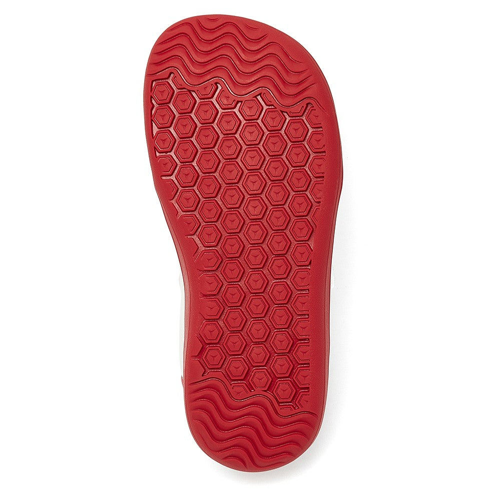 HOBIBEAR Kids Wide Toe Barefoot Shoes Boys Girls  Minimalist Sneakers Lightweight Hook Loop Mesh Artificial Leather Shoes