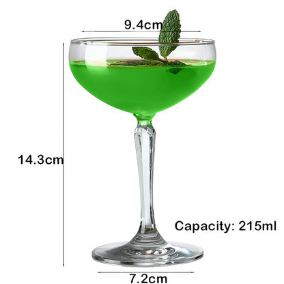 Copo Alto Criativo de Vidro Cristal Sem Chumbo Copo Collins para Bar para Água, Suco, Cerveja e Coquetel