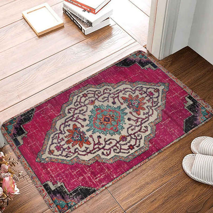 Moroccan Ethnic Decorative Bathroom Mats Small Rugs Soft Kitchen Mats Home Living Room Carpets Entrance Door Mats