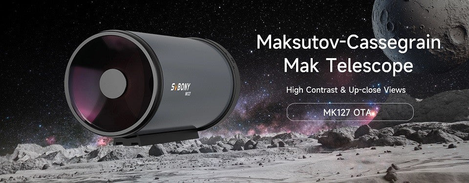 Telescópio Refrator de Astronomia Svbony SV520 90mm para Adultos e Iniciantes Profissionais Observação da Lua Fotografia