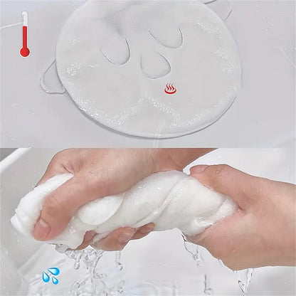 Hot Compress Face Towel Masks Reusable Facial Steamer Towel For Hot Cold Skin Care Sooth Moisturizing Beauty Tool For Home Salon