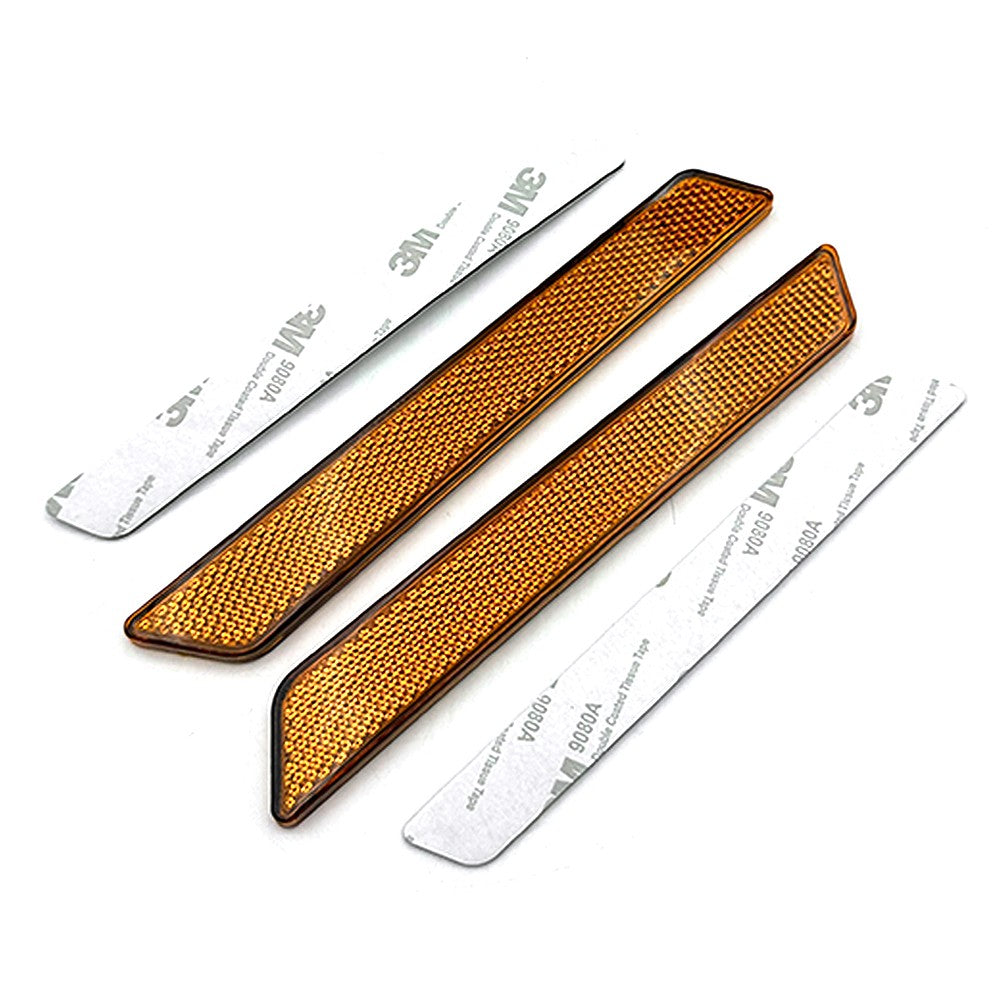 Adesivo Refletivo de Segurança para Capa de Alforje em Bengala Dianteira para Harley Touring Street Glide Road King FLT/FLHT 2014-2021