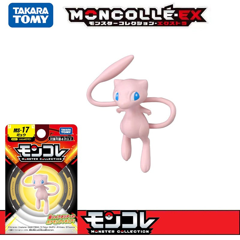 Original TAKARA TOMY Pokemon Figurine Toys Mimikyu Sylveon Lapras Charizard Umbreon Vaporeon Snorlax Model Dolls Birthday Gifts