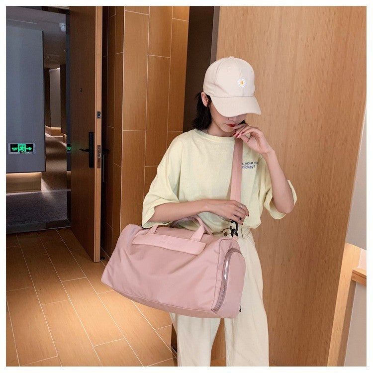 2024 New large Capacity Portable Handbag Leisure Fitness Sports Travel Bag Korean Fashion Receive Gym Bag