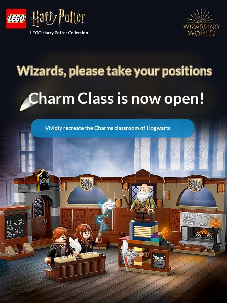 Blocos de montar Lego Castelo de Hogwarts 76445 Fênix de Dumbledore 76448 brinquedos infantis de montar presentes de Natal
