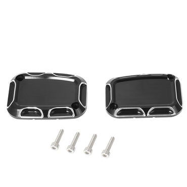 For Harley Touring Electra Street Glide Road King VRSCR V-Rod FLHR FLHX FLTR Motorcycle CNC Front Brake Master Cylinder Cover
