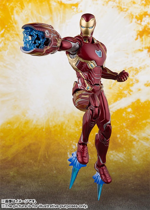 Bonecos de Ação Ironman MK50 de Articulações Esféricas (BJD) de Vingadores: Guerra Infinita para Presente de Natal ou Aniversário