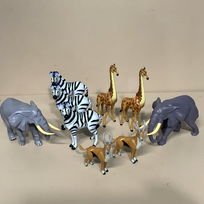 Conjunto de Figuras Disney O Rei Leão Mega Deluxe Simba Timon Mufasa Pumbaa Zazu Rafiki Girafa Zebra Anime Desenho Animado Modelo Presente Infantil