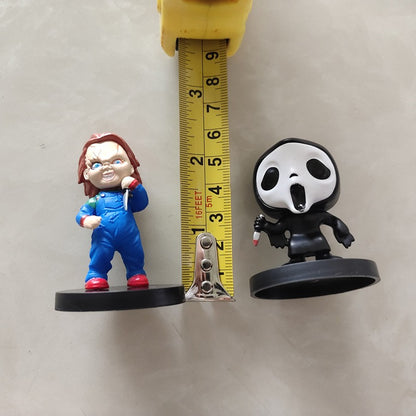 Os 10 Bonecos de Carro Halloween Mais Vendidos da 2ª Geração de O Estranho Mundo de Jack: Jack Esqueleto, Chucky e Corvo