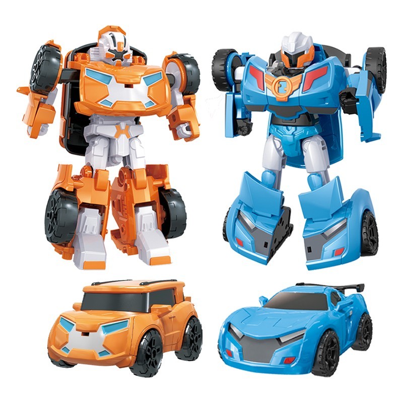 Mini Robô de Transformação Tobot Brinquedos Coreanos Desenhos Animados Irmãos Anime Tobot Deformação Carro Avião Brinquedos para Crianças Presente