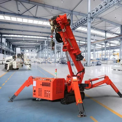 Portable Spider Crane for Stage Equipment Lifting, Event Setup & Exhibition Logistics with Silent Hydraulic Pump