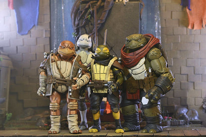 NECA Tartarugas Ninja Mutantes Adolescentes O Último Ronin Ultimate Yi Odyn Moja UnoRe-Evolution Boneco de Ação