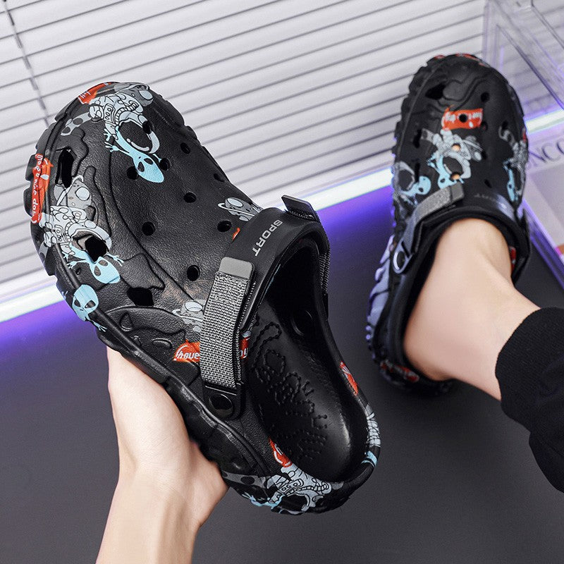 Man Shoes EVA Slippers Summer Men Garden Clogs 2025 Summer Slippers for men Outdoor Slide Soft Beach Shoes Male Summer Sandals