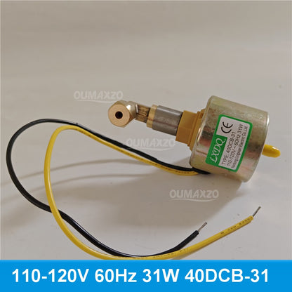 PUMP 40DCB-31 220V-240V 31W 110V-120V 18W Pump 400W 900W 1200W 1500W 3000W Stage Fog Smoke Snow Hazer Machine 40DCB 31W Oil Pump