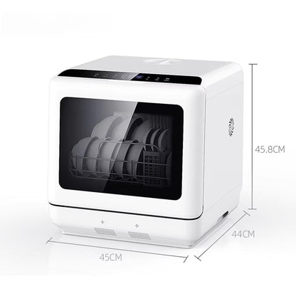 New Arrival Household Mini Automatic Dishwasher Drying Dishwasher Machine Free Installation Desktop Dishwasher