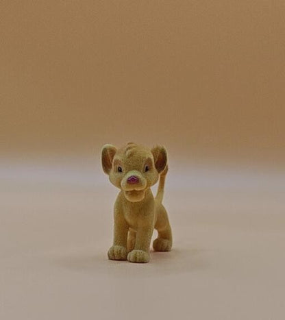 Disney The Lion King Kawaii 3.5cm Simba Action Figure Toy Cute Lion Simba  Finger Toy Birthday Gifts for Kids