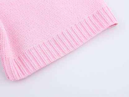 2025 Spring And Summer New Women's Short Sleeved Simple Fashion Style Knitted Cardigan Coat