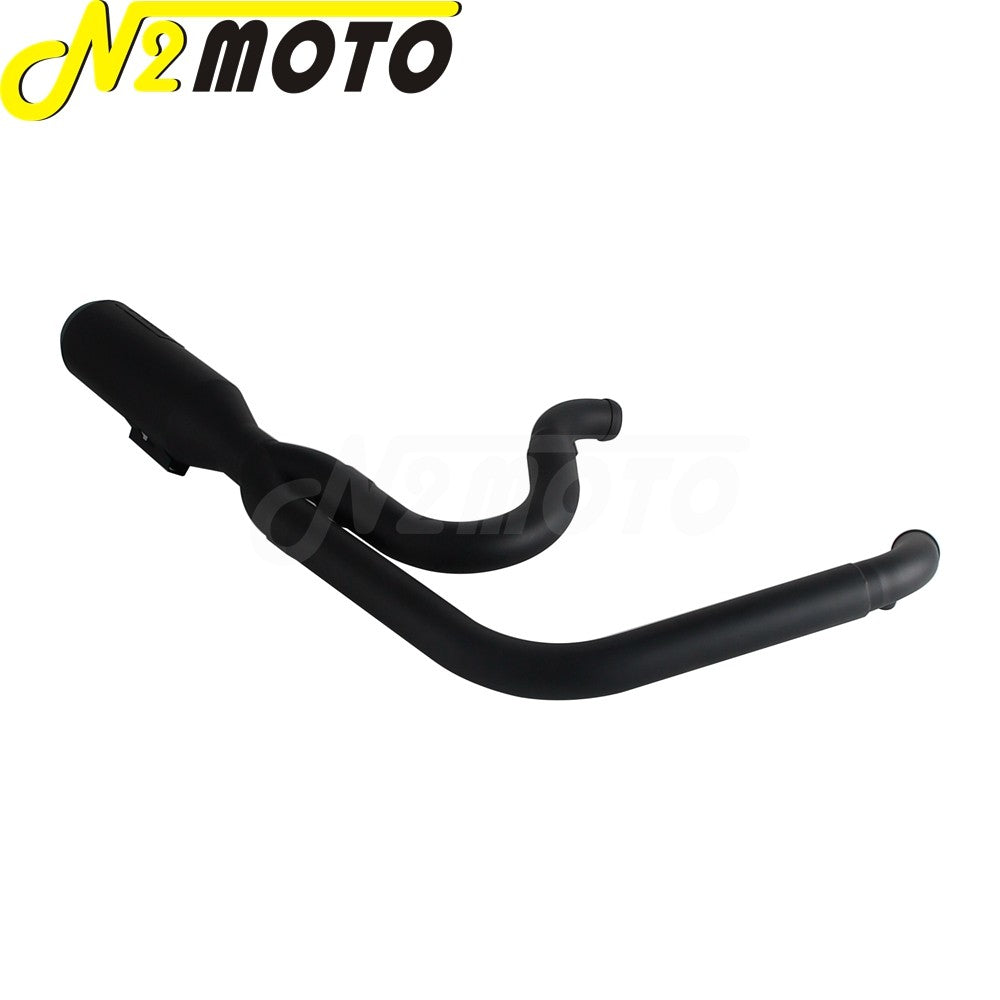 Motorcycle 2-into-1 Exhaust Muffler System For Harley Touring Electra Glide FLHTI FLHTK FLHTPI FLHTKL FLHTCUI FLHTKSE 2017-2025