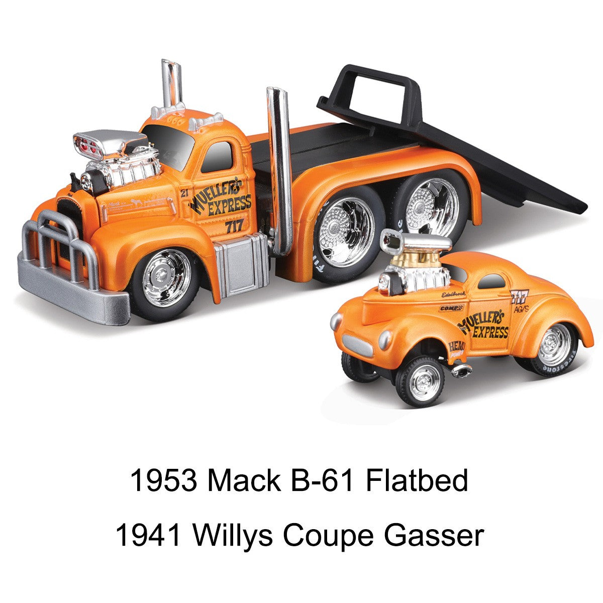 Maisto 1:64 Muscle Transports - Série de Veículos Estáticos de Metal Fundido Colecionáveis Hobbies Modelos de Carros de Brinquedo