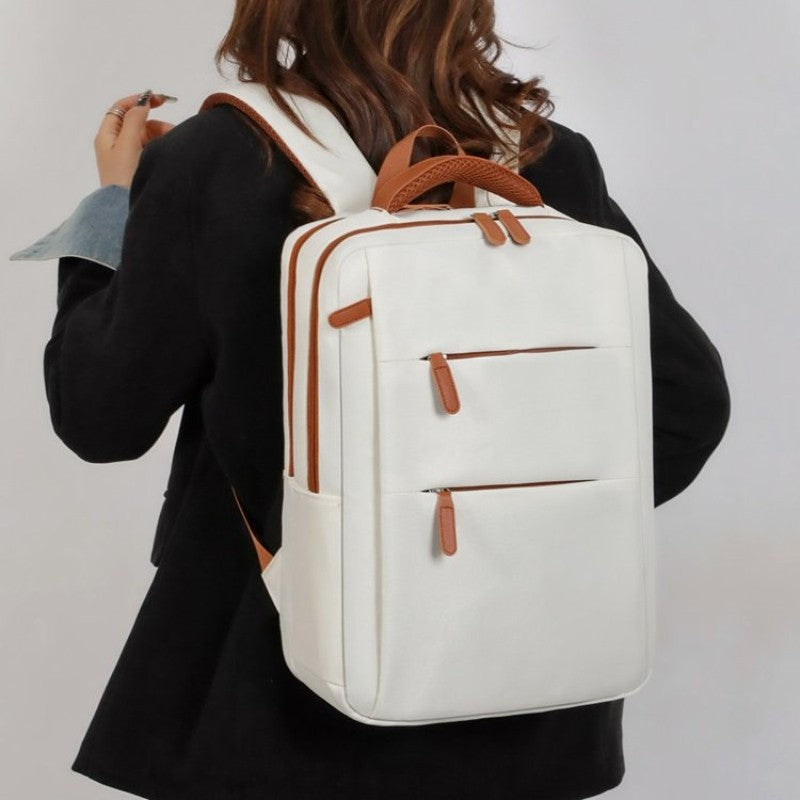 Mochila de Viagem Masculina e Feminina Mochila Casual Grande Capacidade Mochila de Laptop da Moda Mochila Estudantil Leve