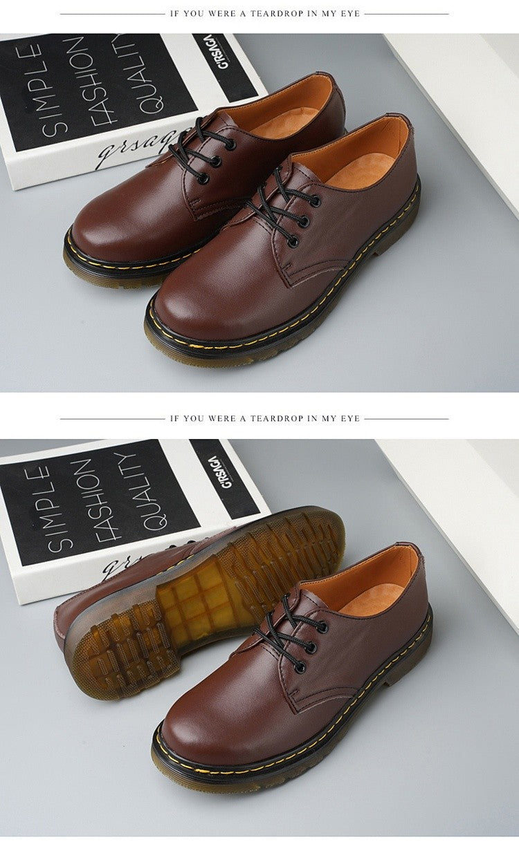 Fashion Men's Shoes Genuine Leather Unisex Casual Shoes Breathable Flat Driving Shoes Outdoor Non-slip Man Loafers Mens Shoes