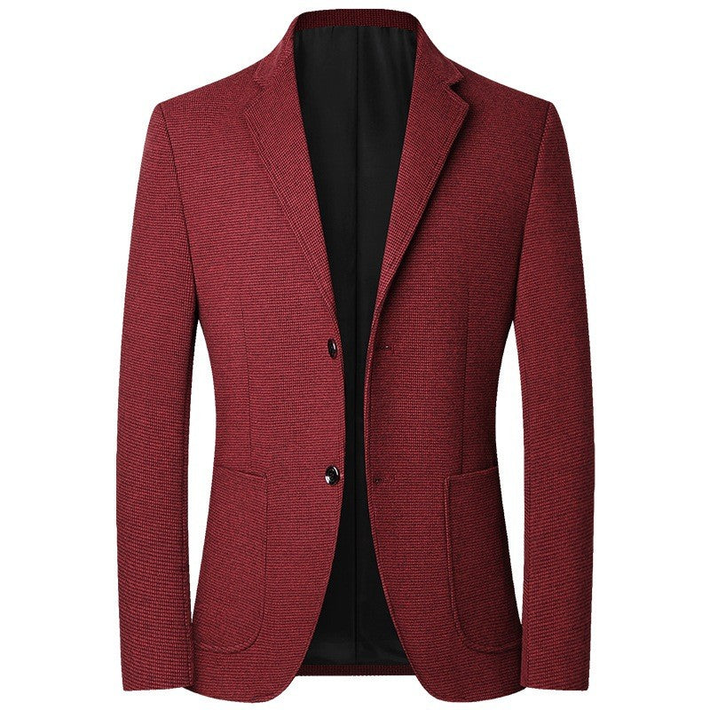 2025 Autumn Men Blazers Suits Jackets Business Casual Suit Wool Coats High Quality Male Slim Fit Blazers Jackets Blazers Coats
