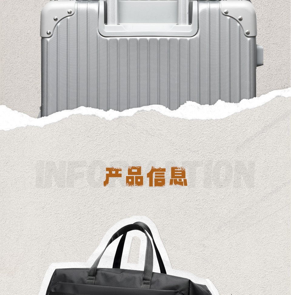 LEE Business Fitness Travel Bag Large-Capacity Shoulder Bag Men Women Duffle Bag Waterproof Oxford Leisure Traveling Sports Use