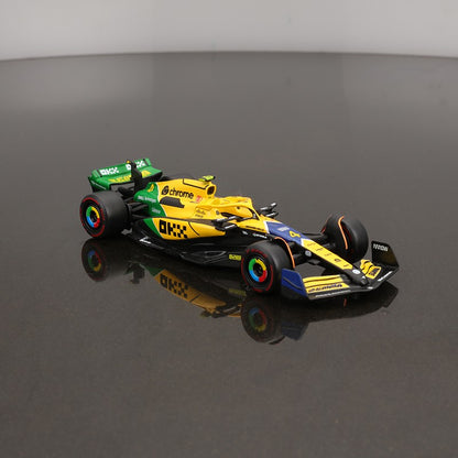 Em estoque Novo 2024 Bburago 1:43 F1 Liga Miniatura Diecast Modelo Mclaren Mcl38 Bwt Alpine A524 Amg W15 F1 Carro Brinquedo Personalizado Presente Infantil