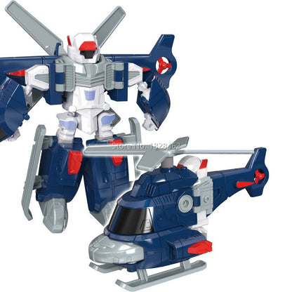 Mini Robô de Transformação Tobot Brinquedos Coreanos Desenhos Animados Irmãos Anime Tobot Deformação Carro Avião Brinquedos para Crianças Presente